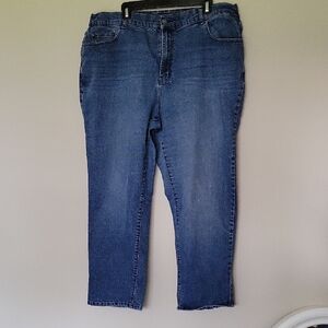 Catherines Blue Straight Leg Jeans
